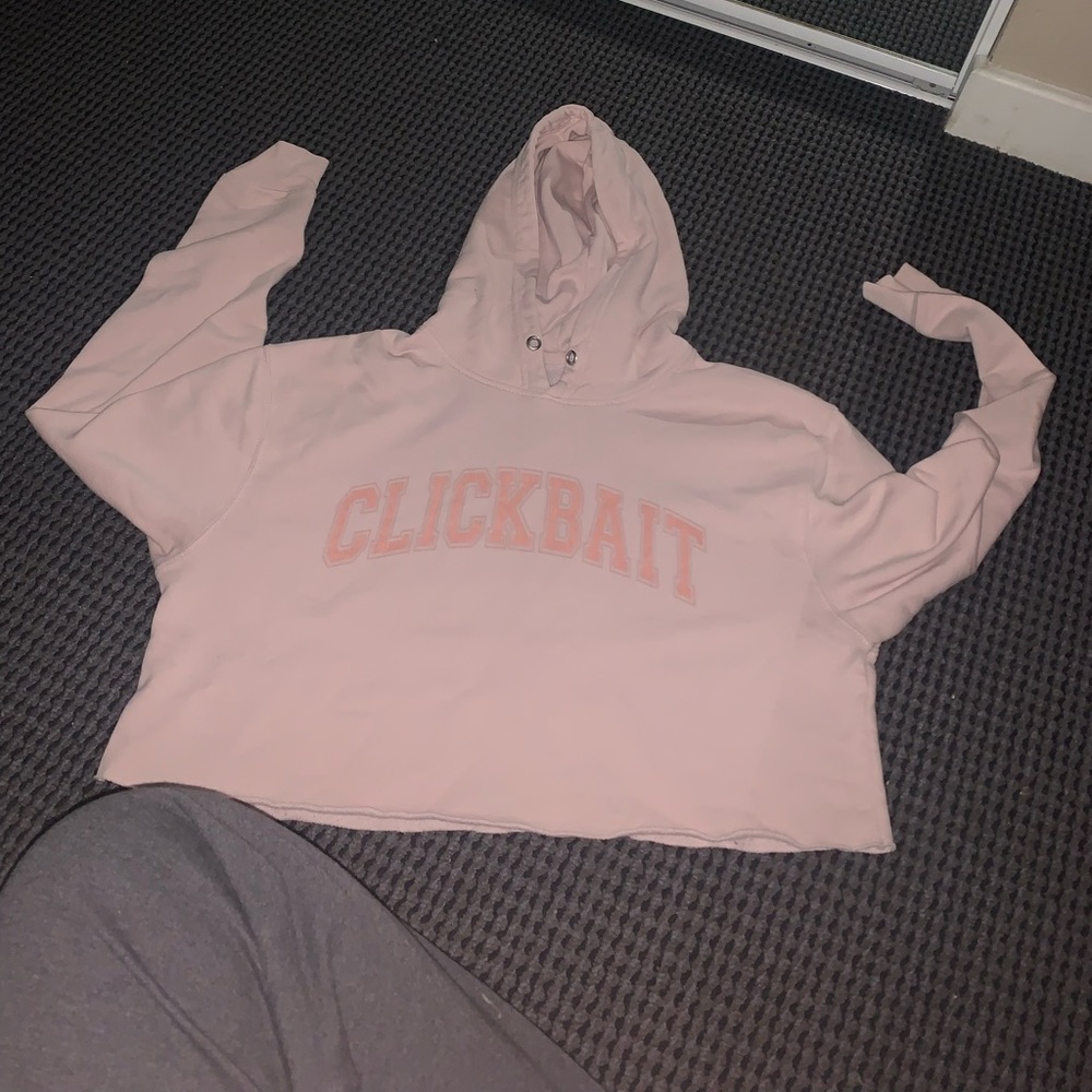 David Dobrik Clickbait Cropped Hoodie